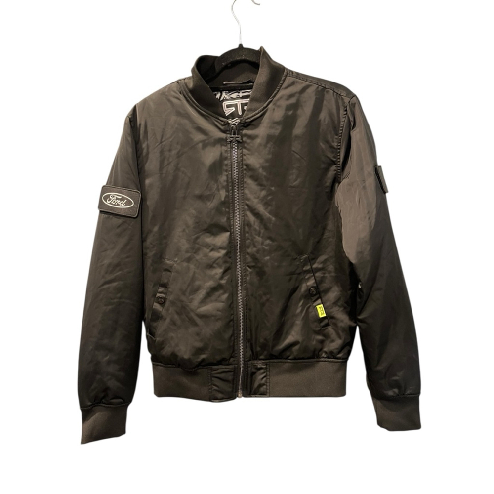Ford Mustang x RTR Collection Stealth Bomber Jacket Size Small Limited Edition